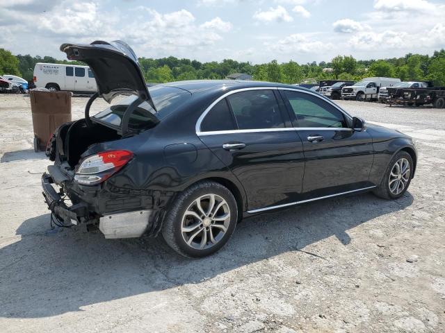 WDDWF4KB4GR140076 - 2016 MERCEDES-BENZ C 300 4MATIC BLACK photo 3