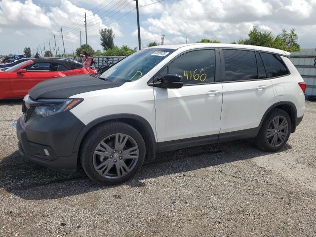 5FNYF7H51MB008464 - 2021 HONDA PASSPORT EXL თეთრი ფოტო 1