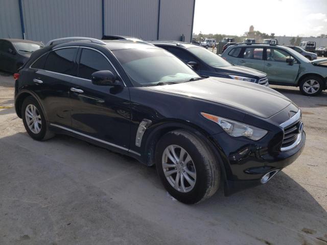 JN8CS1MU9EM450440 - 2014 INFINITI QX70 BLACK photo 4