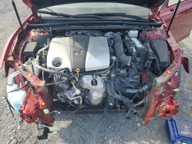 58ADZ1B16NU123731 - 2022 LEXUS ES 350 BASE RED photo 11