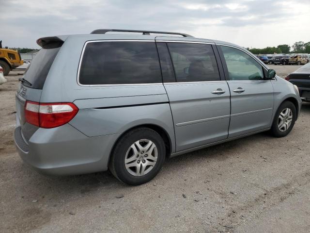 5FNRL38467B105080 - 2007 HONDA ODYSSEY EX GRAY photo 3