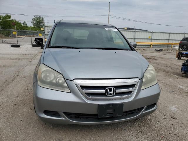 5FNRL38467B105080 - 2007 HONDA ODYSSEY EX GRAY photo 5