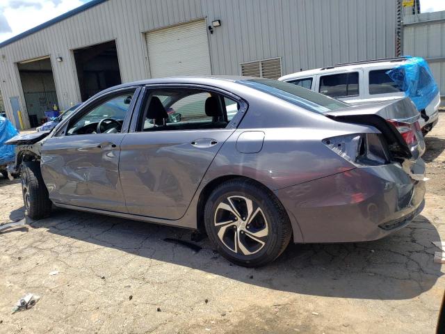 1HGCR2F33GA088080 - 2016 HONDA ACCORD LX GRAY photo 2