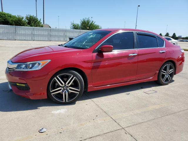 1HGCR2F17HA111571 - 2017 HONDA ACCORD SPORT SPECIAL EDITION RED photo 1