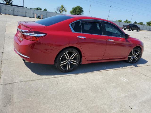 1HGCR2F17HA111571 - 2017 HONDA ACCORD SPORT SPECIAL EDITION RED photo 3