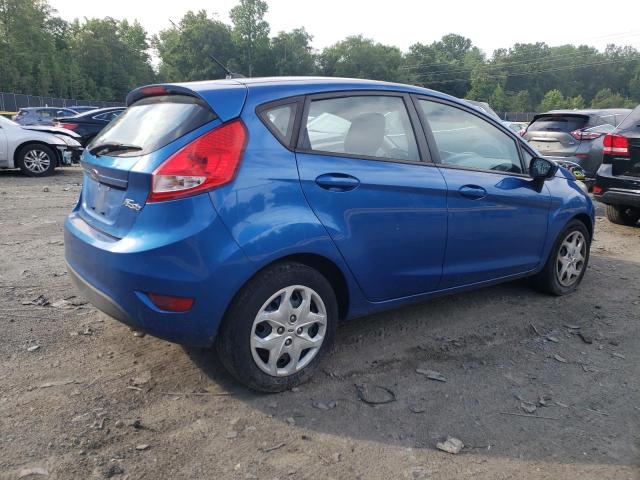 3FADP4EJ6BM108568 - 2011 FORD FIESTA SE BLUE photo 3