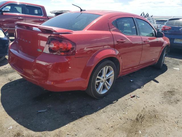 1C3CDZEG8CN309867 - 2012 DODGE AVENGER SXT RED photo 3