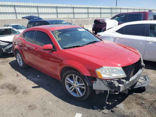 1C3CDZEG8CN309867 - 2012 DODGE AVENGER SXT RED photo 4