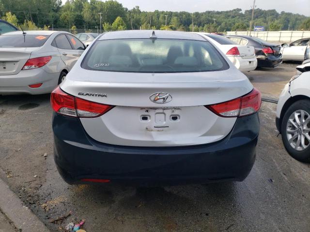 KMHDH4AE0BU138592 - 2011 HYUNDAI ELANTRA GLS GRAY photo 6