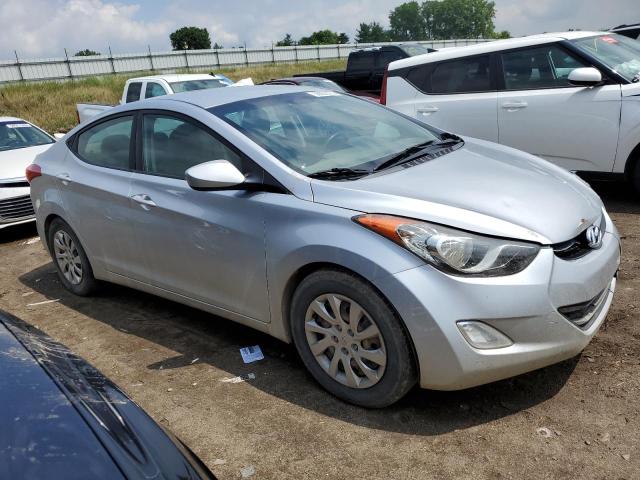 5NPDH4AE9DH440917 - 2013 HYUNDAI ELANTRA GLS SILVER photo 4