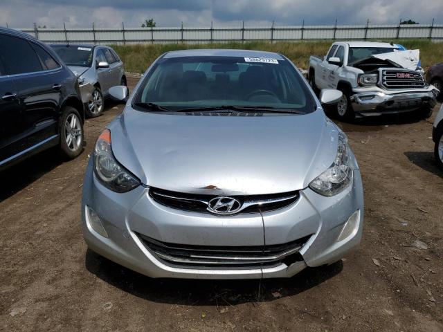 5NPDH4AE9DH440917 - 2013 HYUNDAI ELANTRA GLS SILVER photo 5