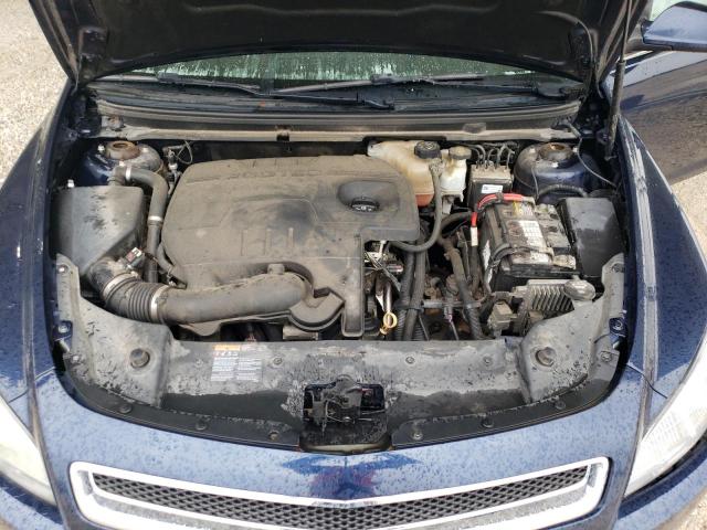 1G1ZC5E19BF120417 - 2011 CHEVROLET MALIBU 1LT Bleu photo 11