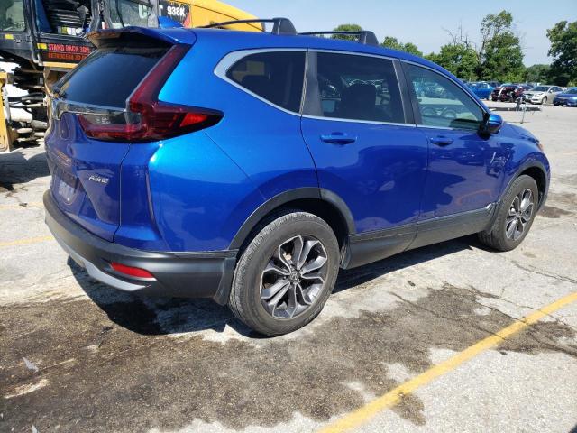 7FARW2H82LE013712 - 2020 HONDA CR-V EXL BLUE photo 3