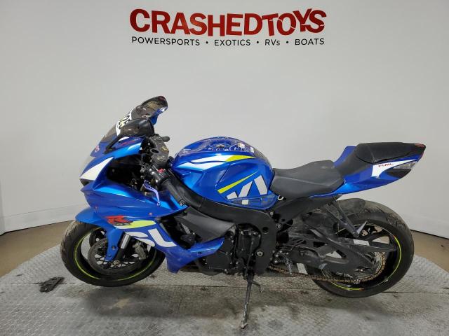 JS1GR7MA8F2100581 - 2015 SUZUKI GSX-R750 BLUE photo 3