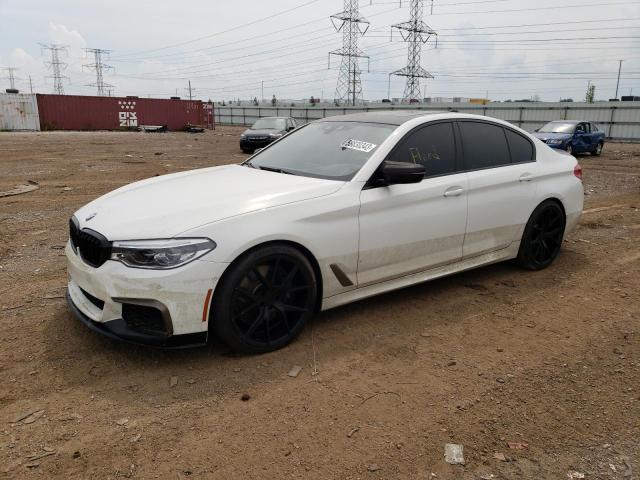 WBAJB9C50KB288939 - 2019 BMW M550XI WHITE photo 1