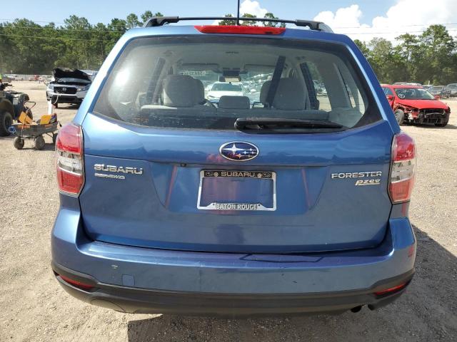 JF2SJABC0FH519080 - 2015 SUBARU FORESTER 2.5I BLUE photo 6