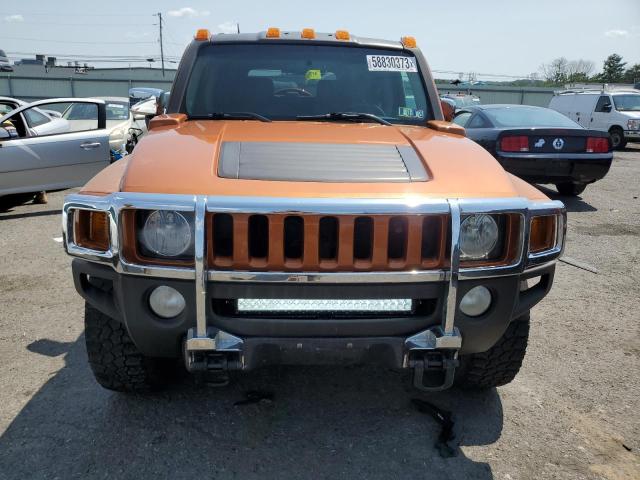 5GTDN13E178246625 - 2007 HUMMER H3 ORANGE photo 5