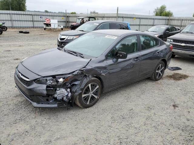 4S3GKAV62P3601494 - 2023 SUBARU IMPREZA PREMIUM GRAY photo 1