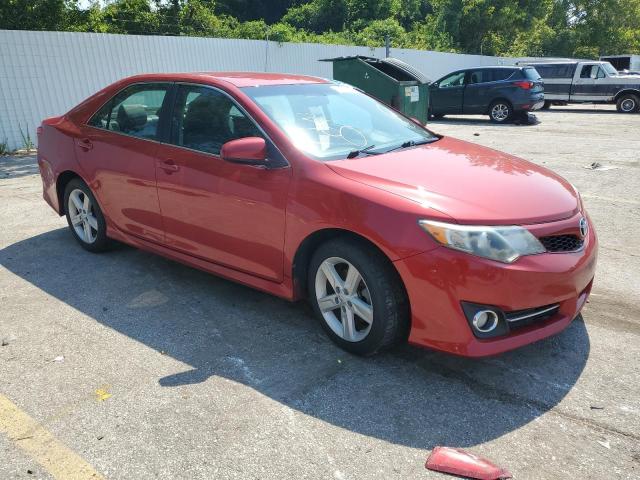 4T1BF1FK5CU608532 - 2012 TOYOTA CAMRY BASE RED photo 4