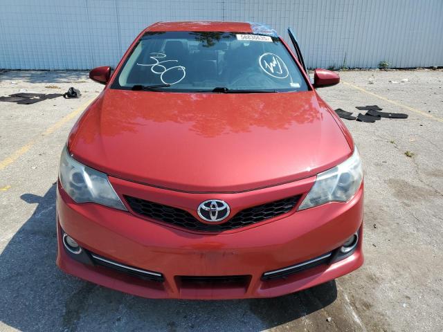 4T1BF1FK5CU608532 - 2012 TOYOTA CAMRY BASE RED photo 5