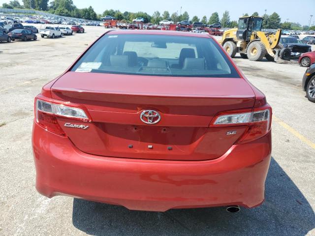 4T1BF1FK5CU608532 - 2012 TOYOTA CAMRY BASE RED photo 6