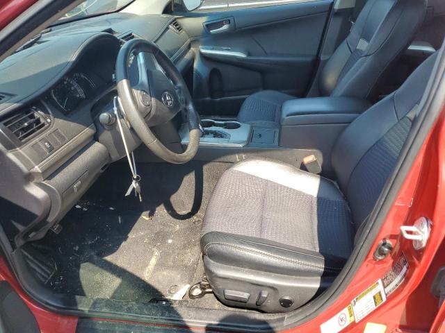 4T1BF1FK5CU608532 - 2012 TOYOTA CAMRY BASE RED photo 7