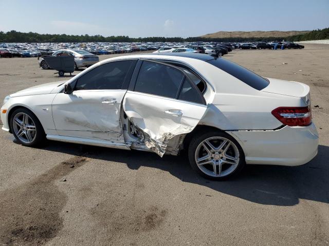 WDDHF9BB5CA548200 - 2012 MERCEDES-BENZ E 550 4MATIC WHITE photo 2