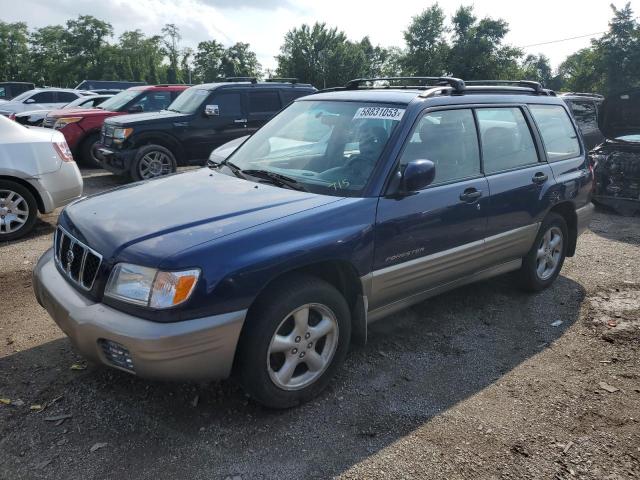 JF1SF65562H756196 - 2002 SUBARU FORESTER S ლურჯი ფოტო 1