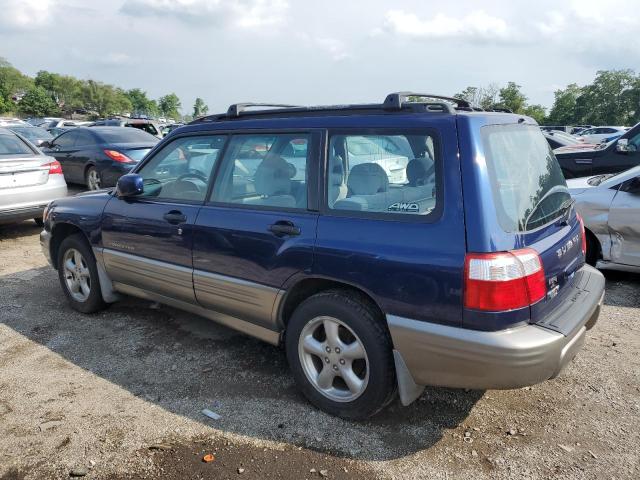 JF1SF65562H756196 - 2002 SUBARU FORESTER S ლურჯი ფოტო 2