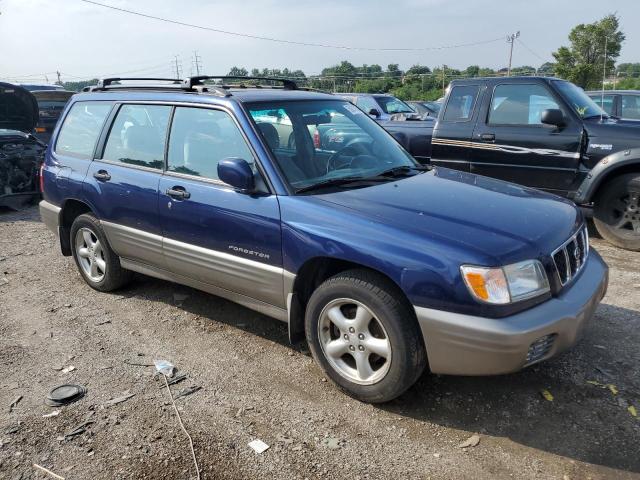 JF1SF65562H756196 - 2002 SUBARU FORESTER S ლურჯი ფოტო 4