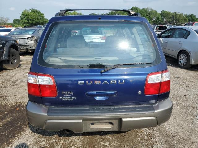 JF1SF65562H756196 - 2002 SUBARU FORESTER S ლურჯი ფოტო 6