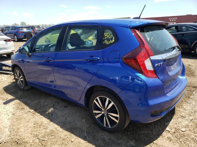 3HGGK5H87JM730844 - 2018 HONDA FIT EX BLUE photo 2