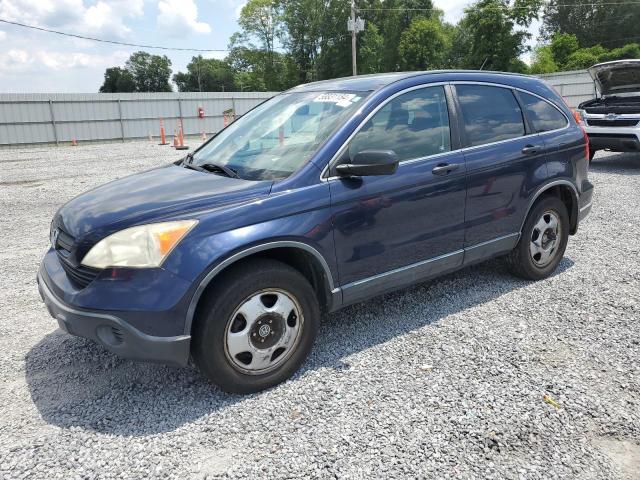 JHLRE38307C080677 - 2007 HONDA CR-V LX BLUE photo 1