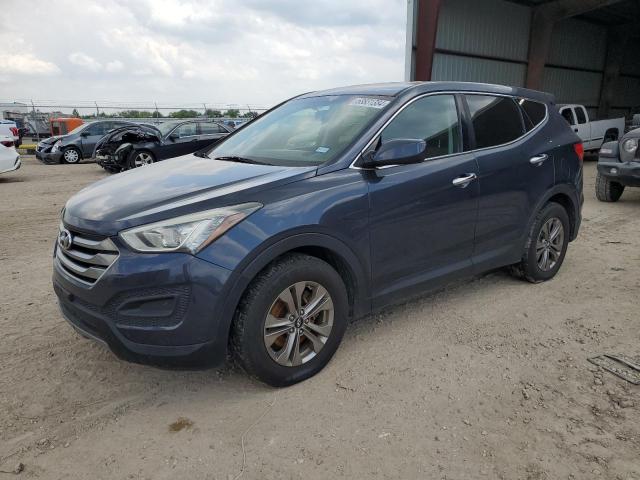 5XYZTDLB1GG368582 - 2016 HYUNDAI SANTA FE S BLUE photo 1