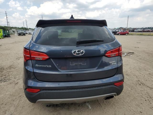 5XYZTDLB1GG368582 - 2016 HYUNDAI SANTA FE S BLUE photo 6