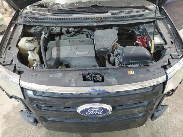 2FMDK3AK8BBA03240 - 2011 FORD EDGE SPORT BLUE photo 12