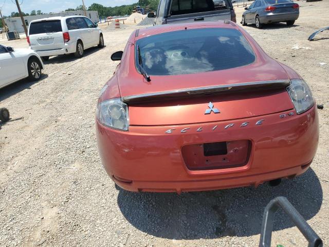 4A3AK34TX8E031692 - 2008 MITSUBISHI ECLIPSE GT ORANGE photo 6