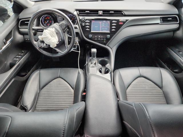 4T1B11HKXKU738591 - 2019 TOYOTA CAMRY L BLACK photo 8