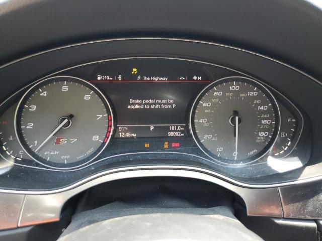 WAUW2AFC0GN194292 - 2016 AUDI S7 PRESTIGE GRAY photo 9