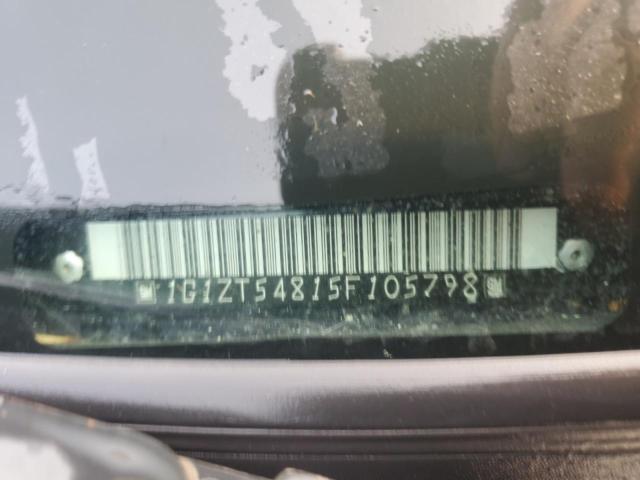 1G1ZT54815F105798 - 2005 CHEVROLET MALIBU LS BLACK photo 12