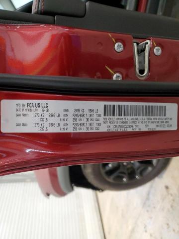 1C4PJMBX8KD229146 - 2019 JEEP CHEROKEE TRAILHAWK BURGUNDY photo 13