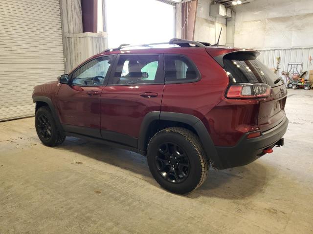 1C4PJMBX8KD229146 - 2019 JEEP CHEROKEE TRAILHAWK BURGUNDY photo 2