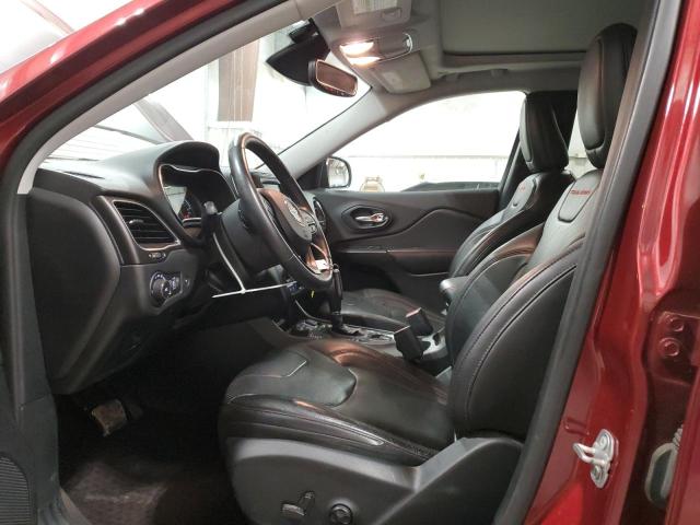 1C4PJMBX8KD229146 - 2019 JEEP CHEROKEE TRAILHAWK BURGUNDY photo 7