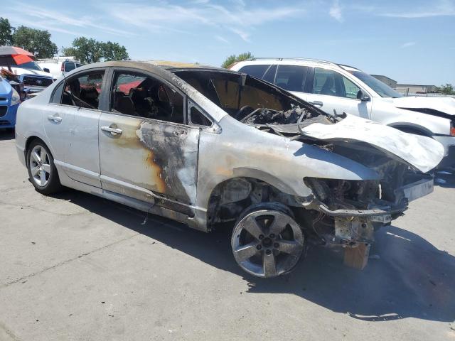 JHMFA165X7S000939 - 2007 HONDA CIVIC LX SILVER photo 4