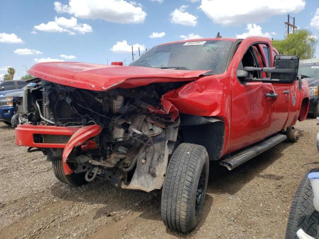 1GT120C81BF262884 - 2011 GMC SIERRA K2500 SLE RED photo 1