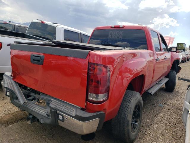 1GT120C81BF262884 - 2011 GMC SIERRA K2500 SLE RED photo 3