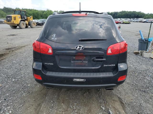 5NMSH13EX7H083865 - 2007 HYUNDAI SANTA FE SE BLACK photo 6