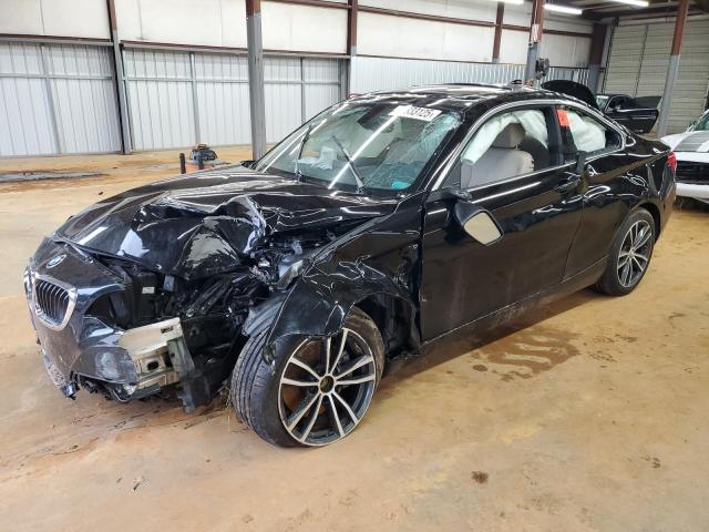 WBA2J3C5XJVD48455 - 2018 BMW 230XI BLACK photo 1