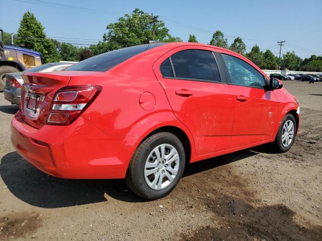 1G1JB5SH0H4176803 - 2017 CHEVROLET SONIC LS RED photo 3