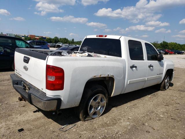 3GCEC13067G538075 - 2007 CHEVROLET SILVERADO C1500 CREW CAB WHITE photo 3